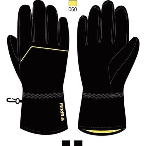 Gloves K 244 6FK BLACK GREEN . | 10