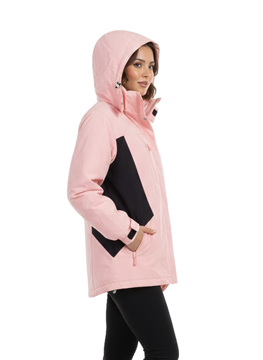 Jacket w KF-5109 Pink ,S — view 2