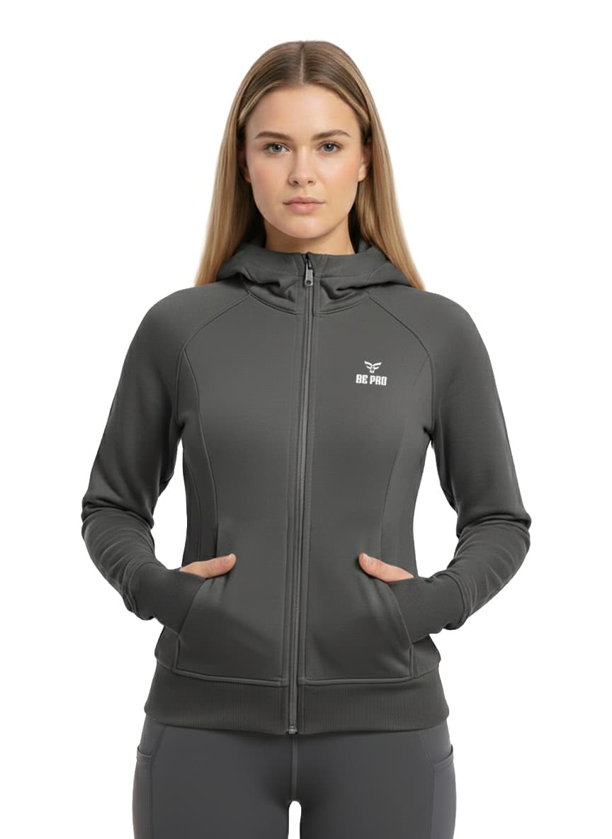 Hoodie W DJ028 GRAY | XS — view 2