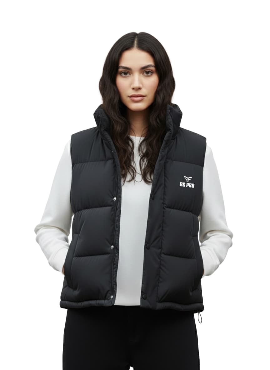 Gilet W D25143 Black ,XS