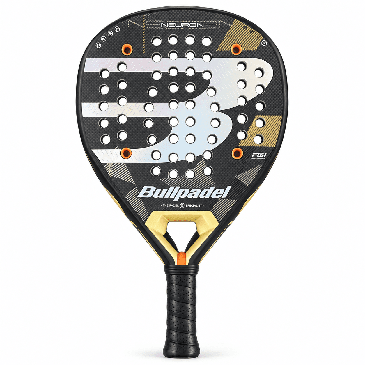 Padel Racquet Bullpadel Neuron 02 2026 BLACK.BEIGE.SILVER