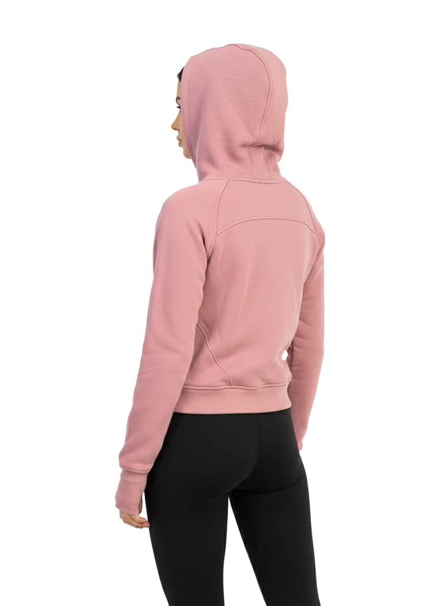Hoodie W WW017 PINK ,XS — view 3