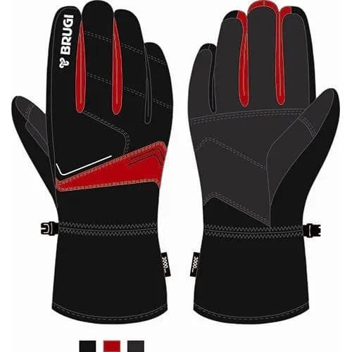 Gloves K JQ1A SYK BLACK RED . | 12