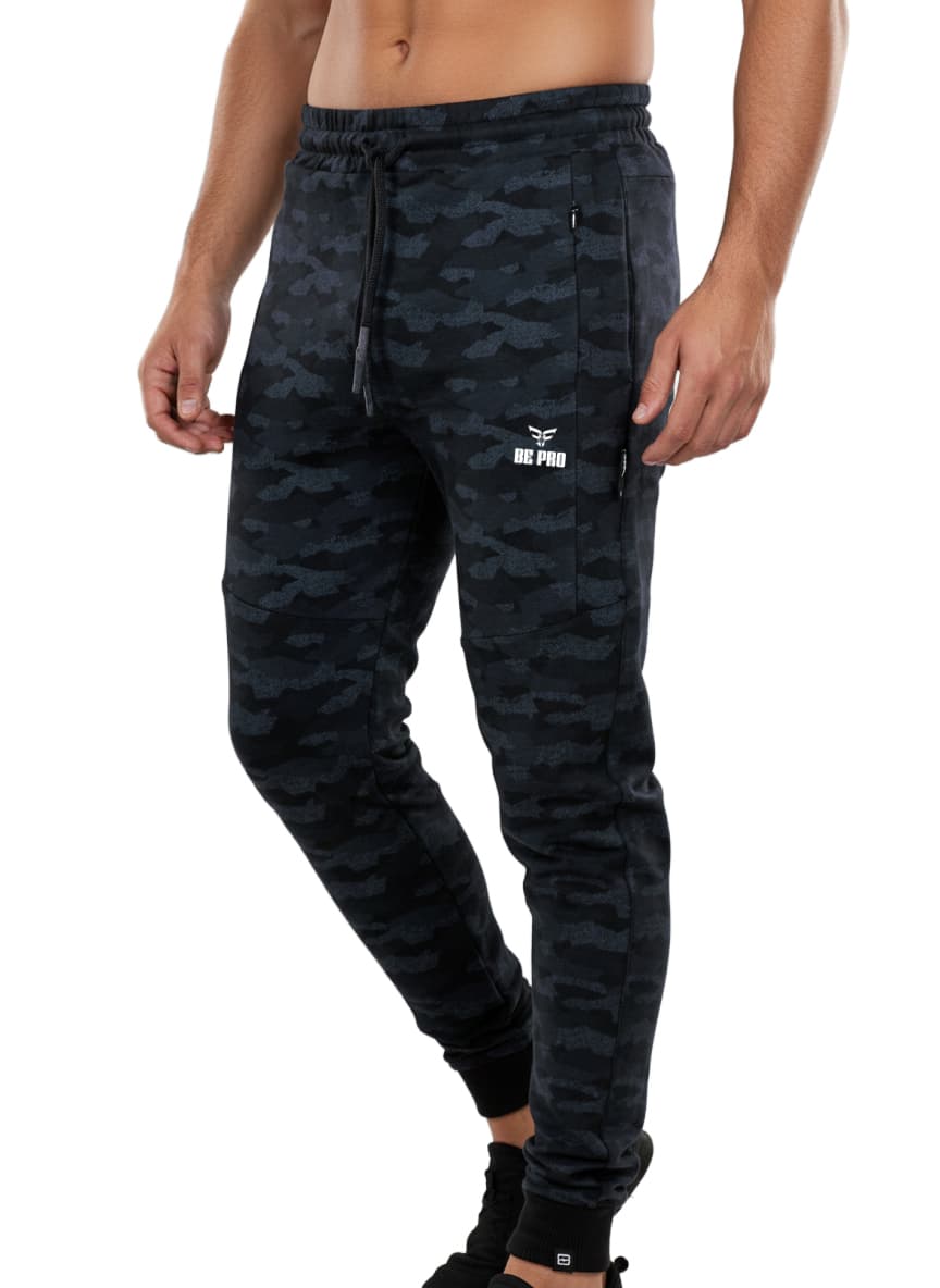 Sweatpants M Ribs ARMY BLACK | M — view 3