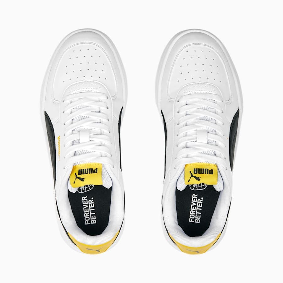 Puma W 382056 14 Caven WHITE.BLACK.YELLOW | 37.0 — view 2