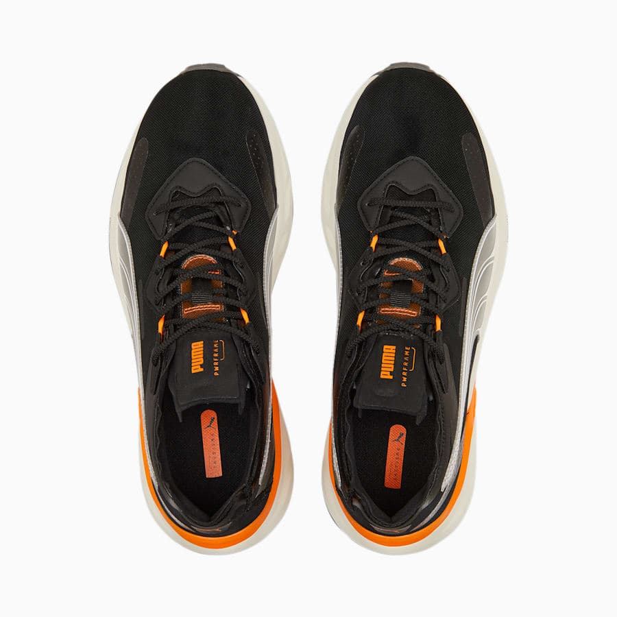 Puma M 387038 02 Pwrframe  BLACK.WHITE.ORANGE | 40.5 — view 2