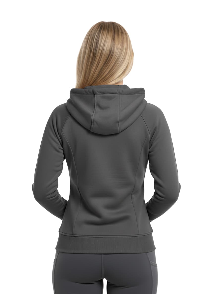 Hoodie W DJ028 GRAY | XS — view 3