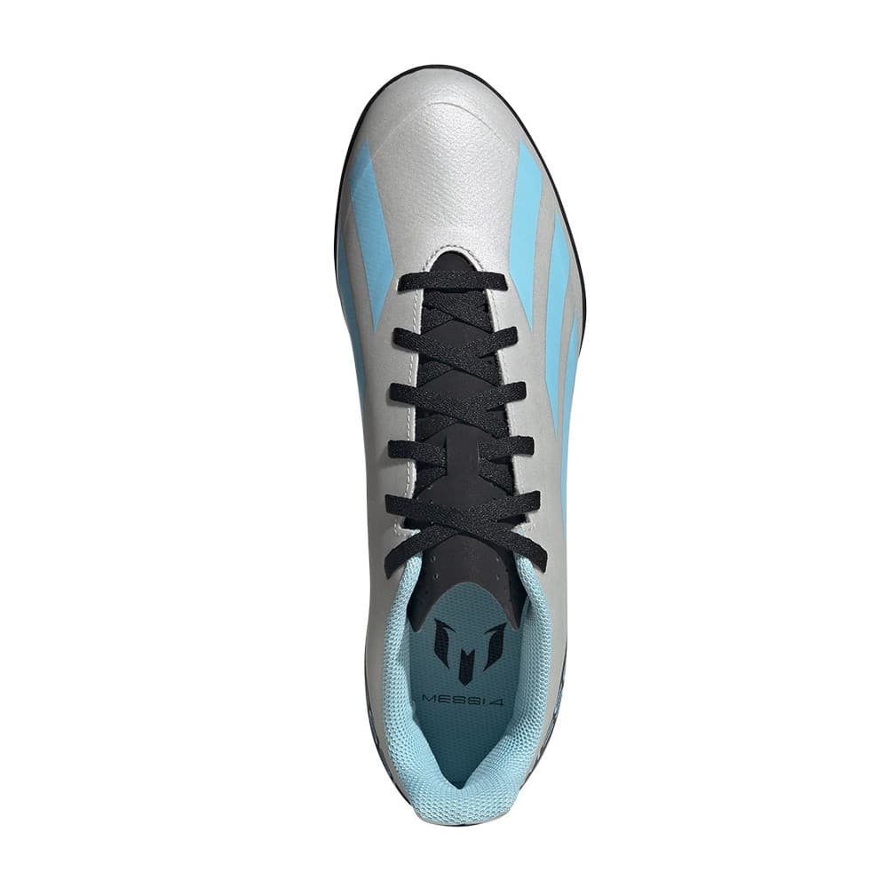 Adidas M IE4069 X Crazy Fast Messi 4TF GRAY.BLUE . | 40 — view 4