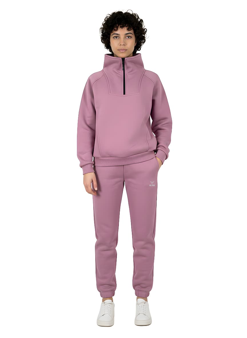 Set W Fleece W002 PINK | S — view 3