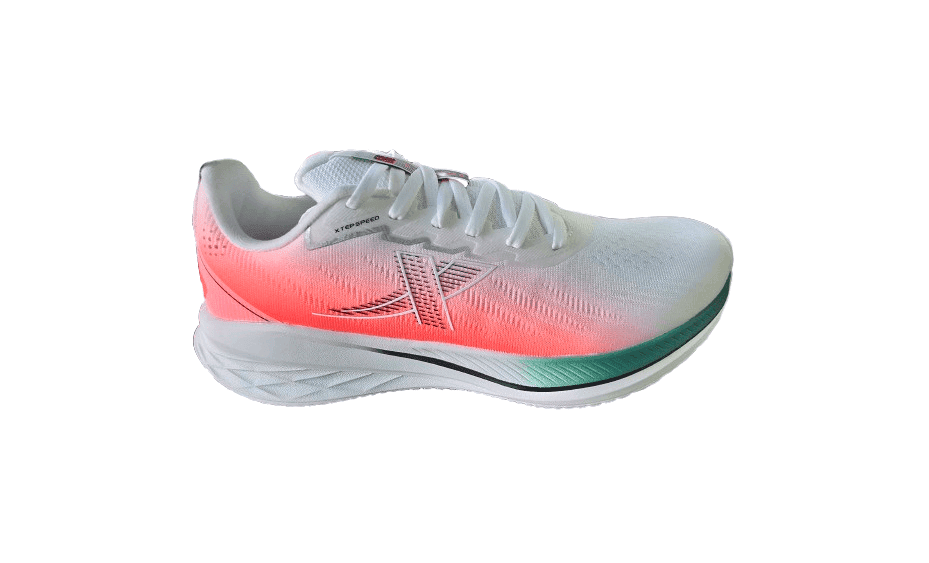Xtep Running Shoes M 051-8 WhiteRed&Emerald | 45