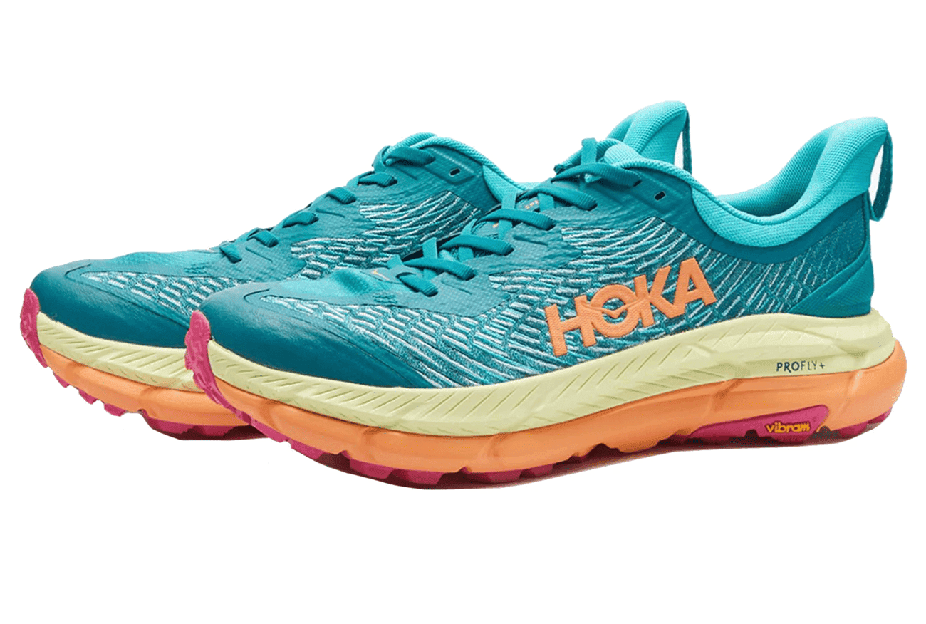 Hoka M MAFATE SPEED 4 930/DLCR Blue&yellow | 42 — view 2