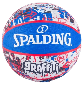 Spalding Basketball Graffiti Blue, White&Red Size 5