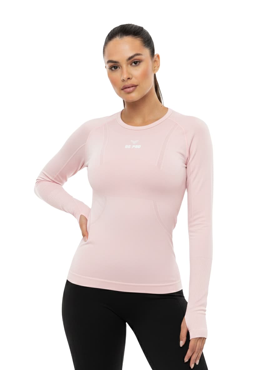 Sweatshirt W D19083 PINK | M