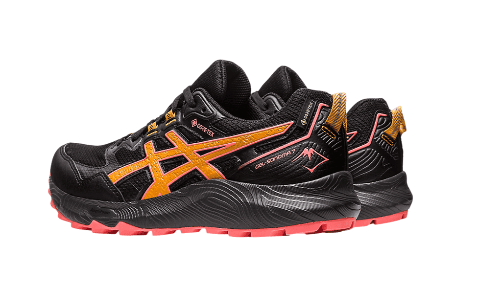 Asics GEL - SONOMA 7 GTX w 414-003 Black&Orange | 39.5 — view 3