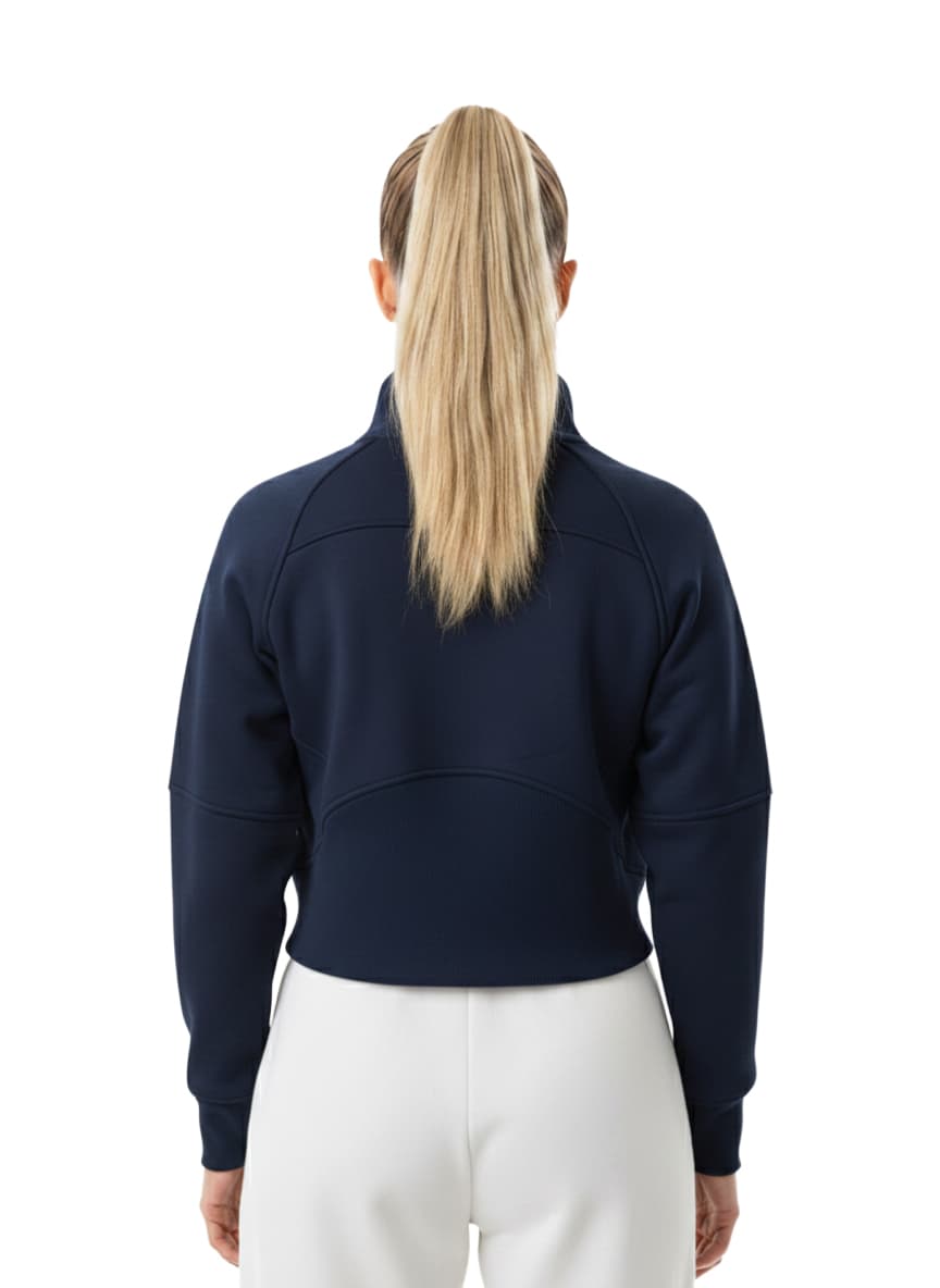 Sweatshirt W D25131 NAVY ,S — view 2