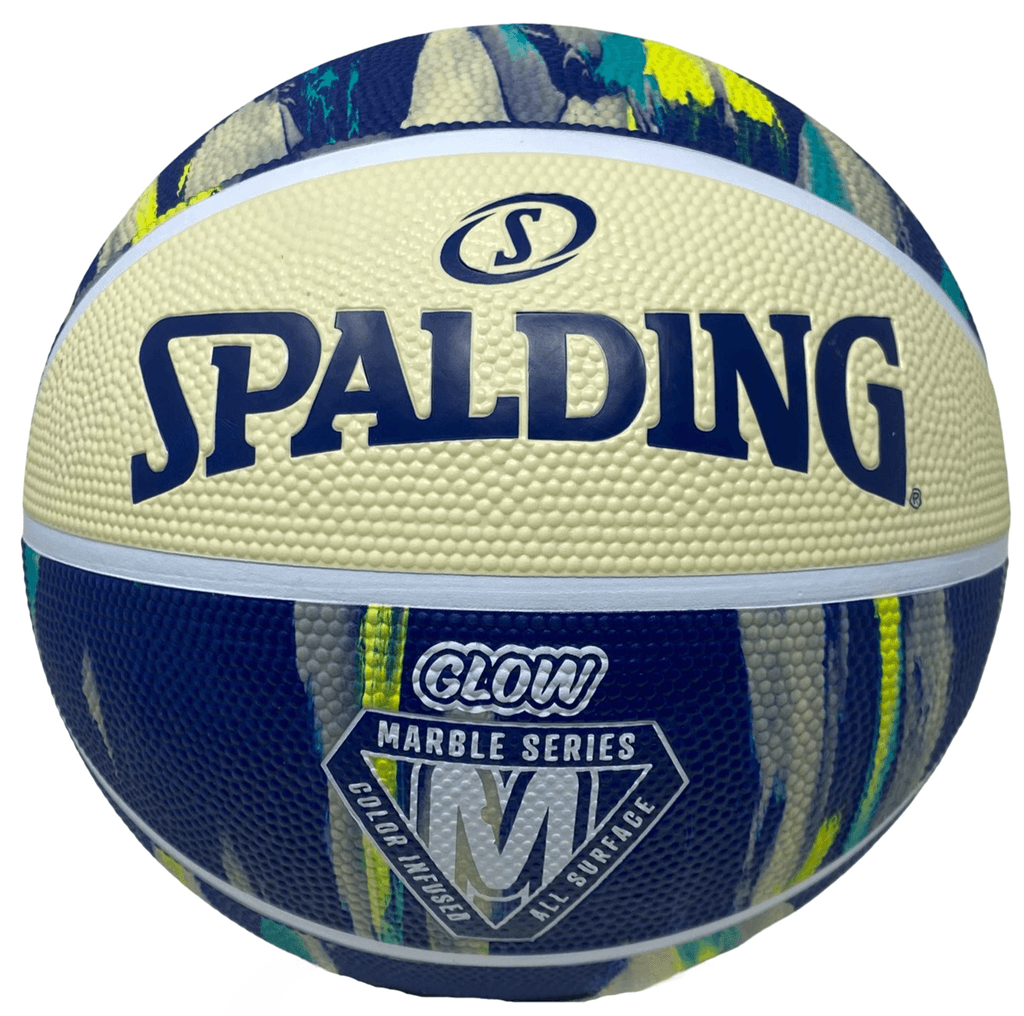Basketball Spalding Glow in the Dark Navy Outdoor - Size 7