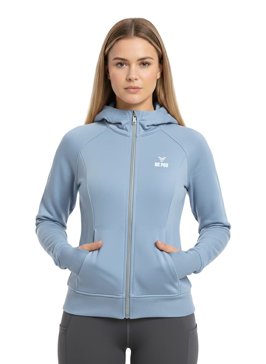 Hoodie W DJ028 BLUE | XS — view 2