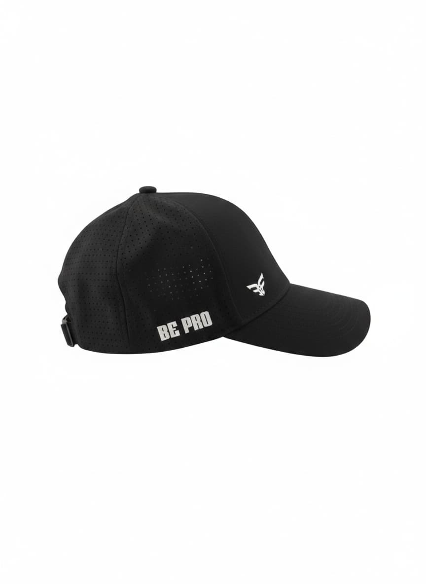 ⁨Cap Semi-Breathable Black⁩ — الصورة 2