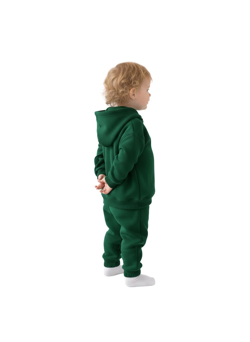 Set K Fleece 01 DARKGREEN | 2 — view 3