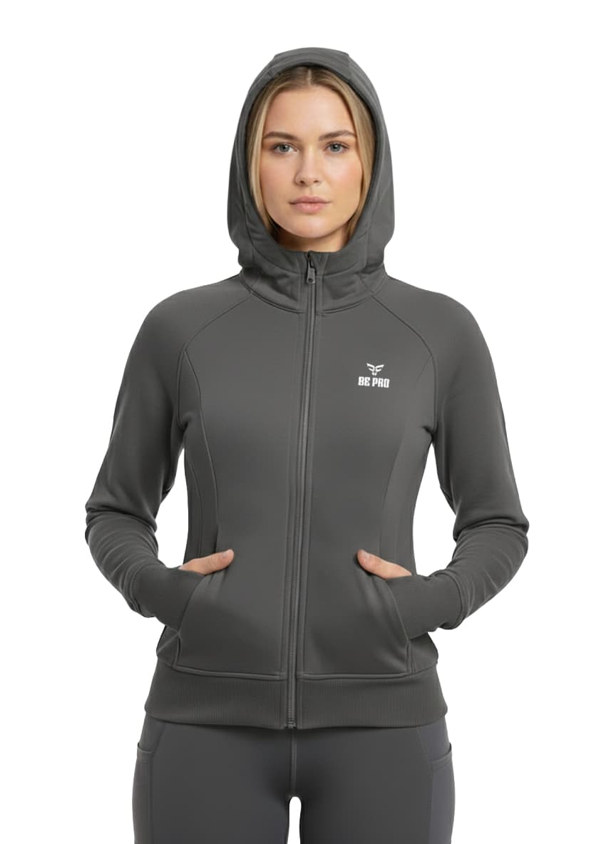 Hoodie W DJ028 GRAY | L