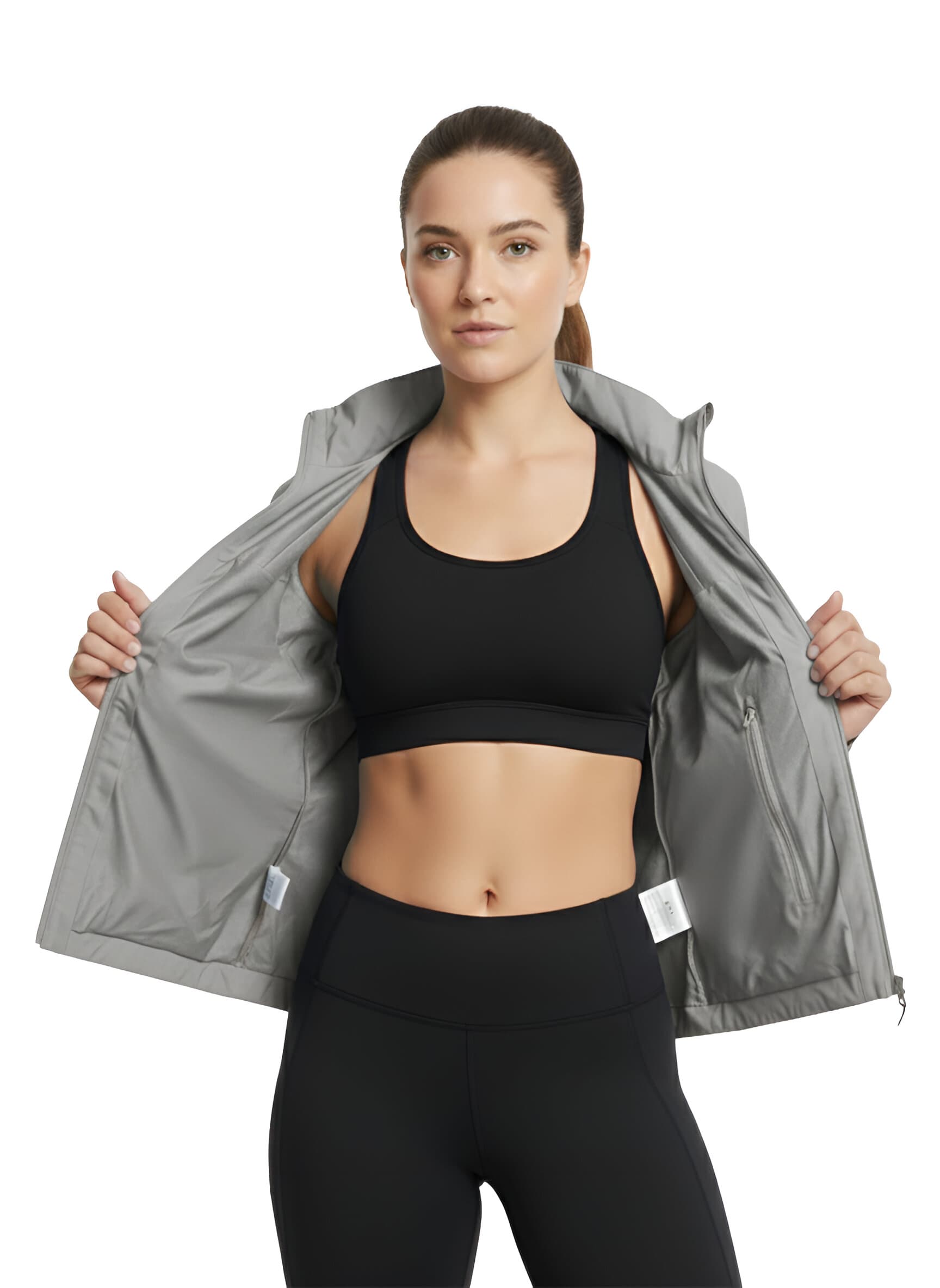 Jacket W DAW010 GRAY ,S