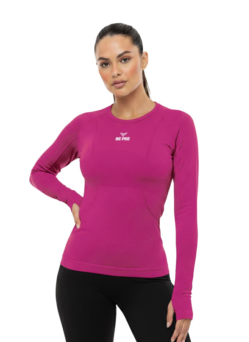 Sweatshirt W D19083 FUCHSIA  | L