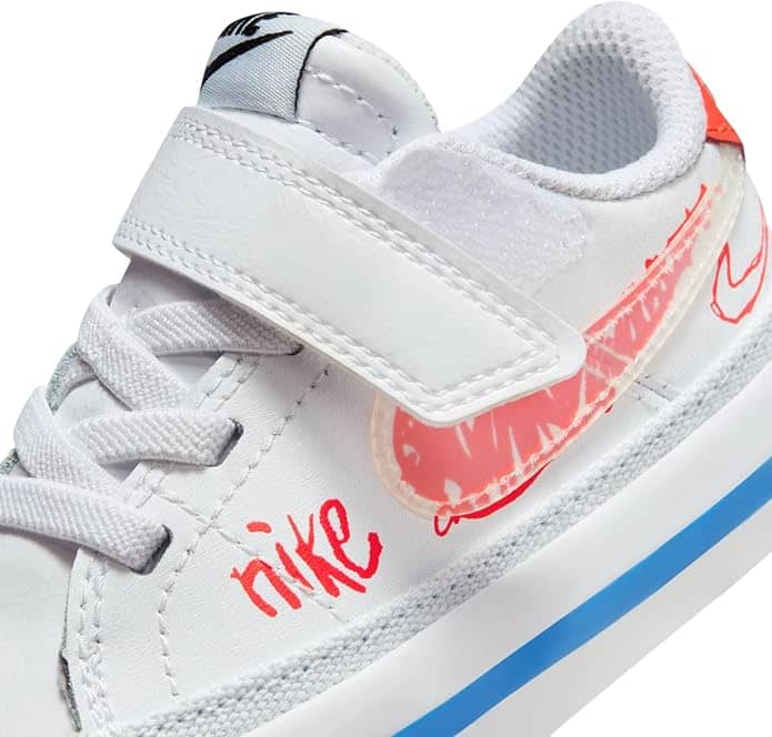 ⁨Nike Court Legacy lils (TVD) FB7781100 white&blue&red | 21⁩ — الصورة 6