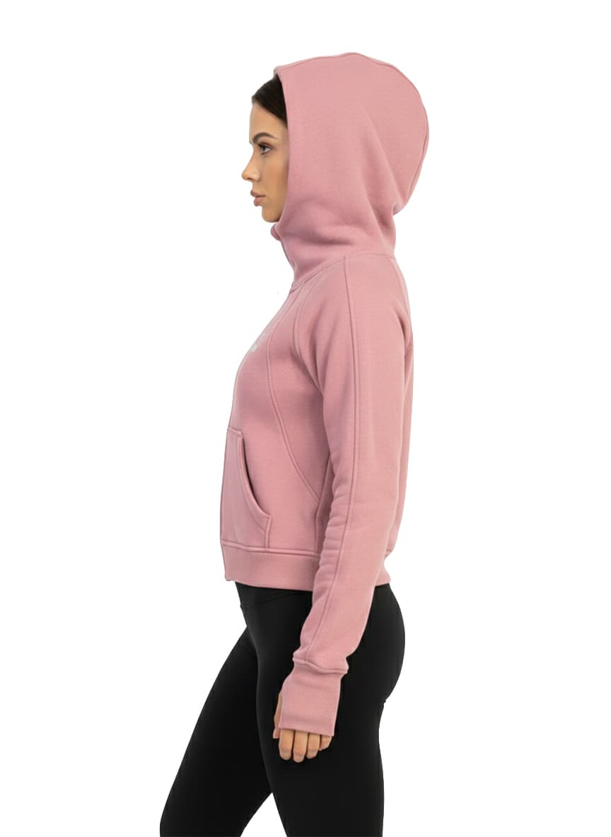 Hoodie W WW017 PINK ,XS — view 2