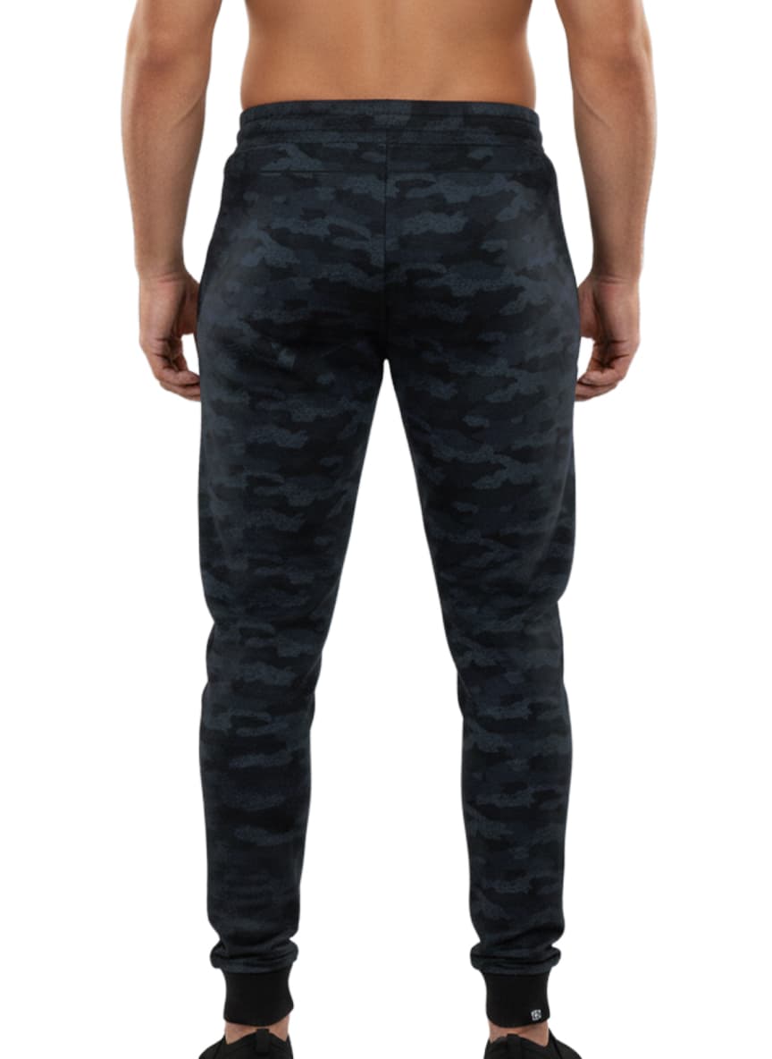 Sweatpants M Ribs ARMY BLACK | M — view 2