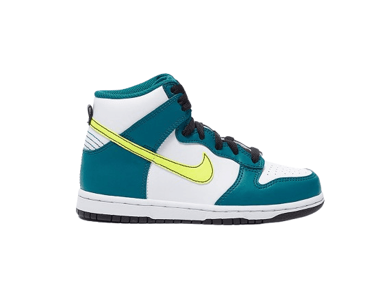 Nike Dunk High (PS)  white&navy | 29.5