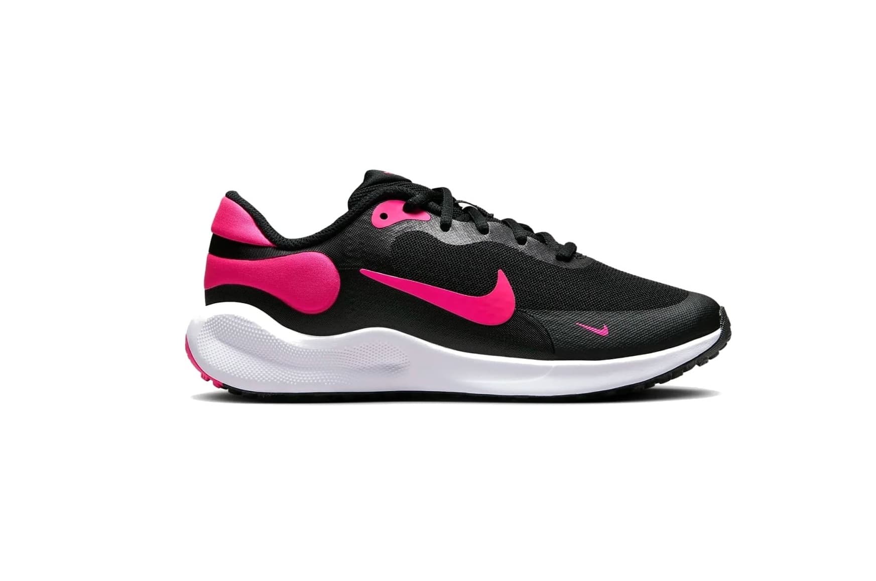 Nike revolution 7 (GS) FB7689002  BlackPinkWhite | 37.5 — view 3