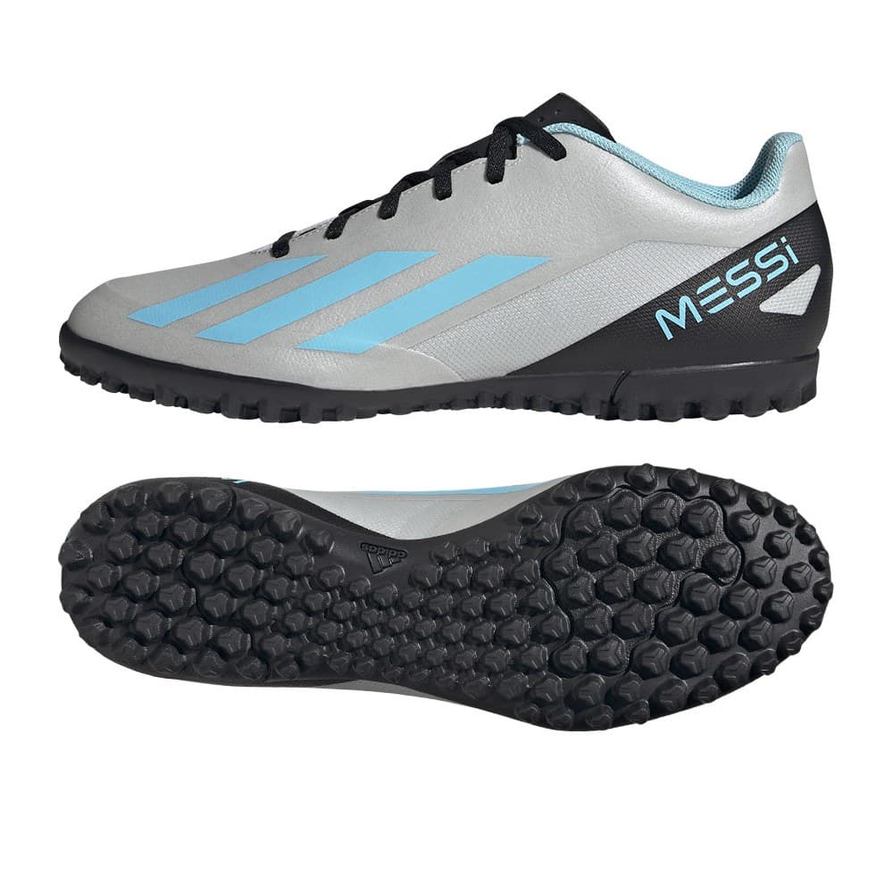 ⁨Adidas M IE4069 X Crazy Fast Messi 4TF GRAY.BLUE⁩ — صورة أخرى