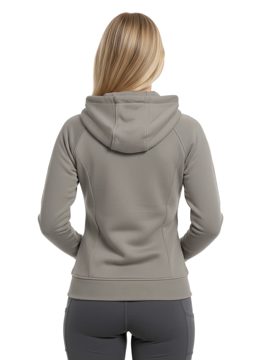 ⁨Hoodie W DJ028 DARK BEIGE | XS⁩ — الصورة 2
