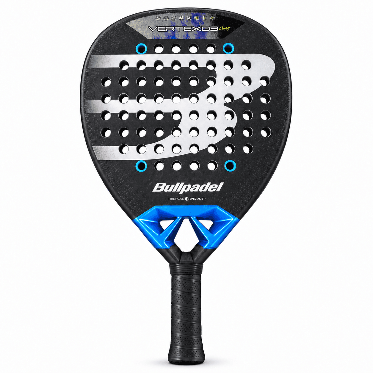 Padel Racquet Bullpadel Vetex 05 Hybrid 2026 BLACK.BLUE