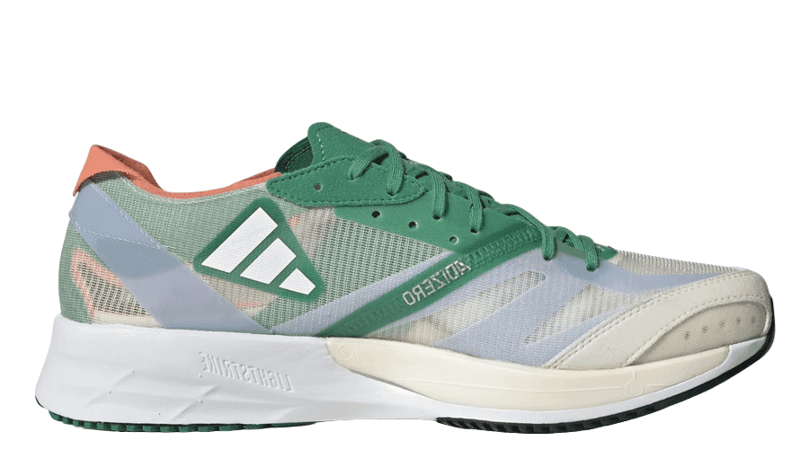 Adidas M HQ3699 Adizero Adios GREEN.WHITE.ORANGE | 41.5