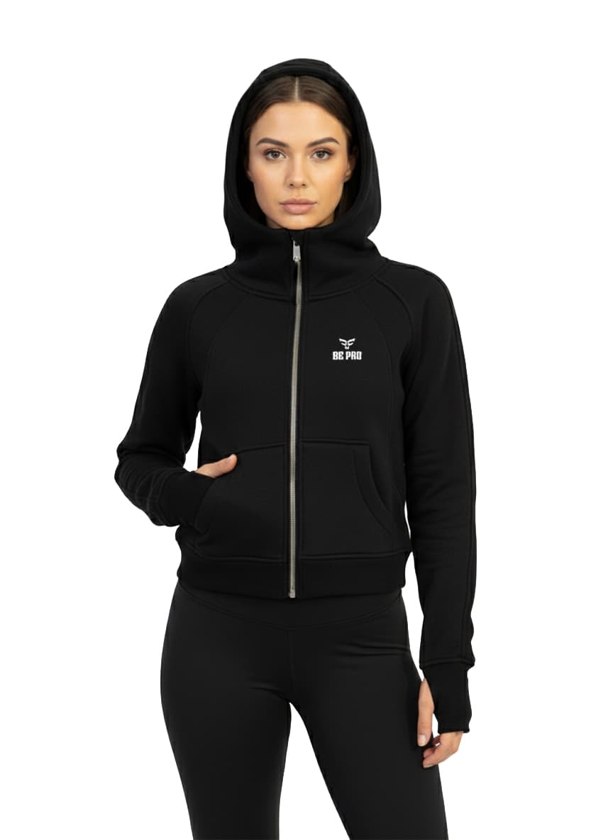 Hoodie W WW017 BLACK ,S