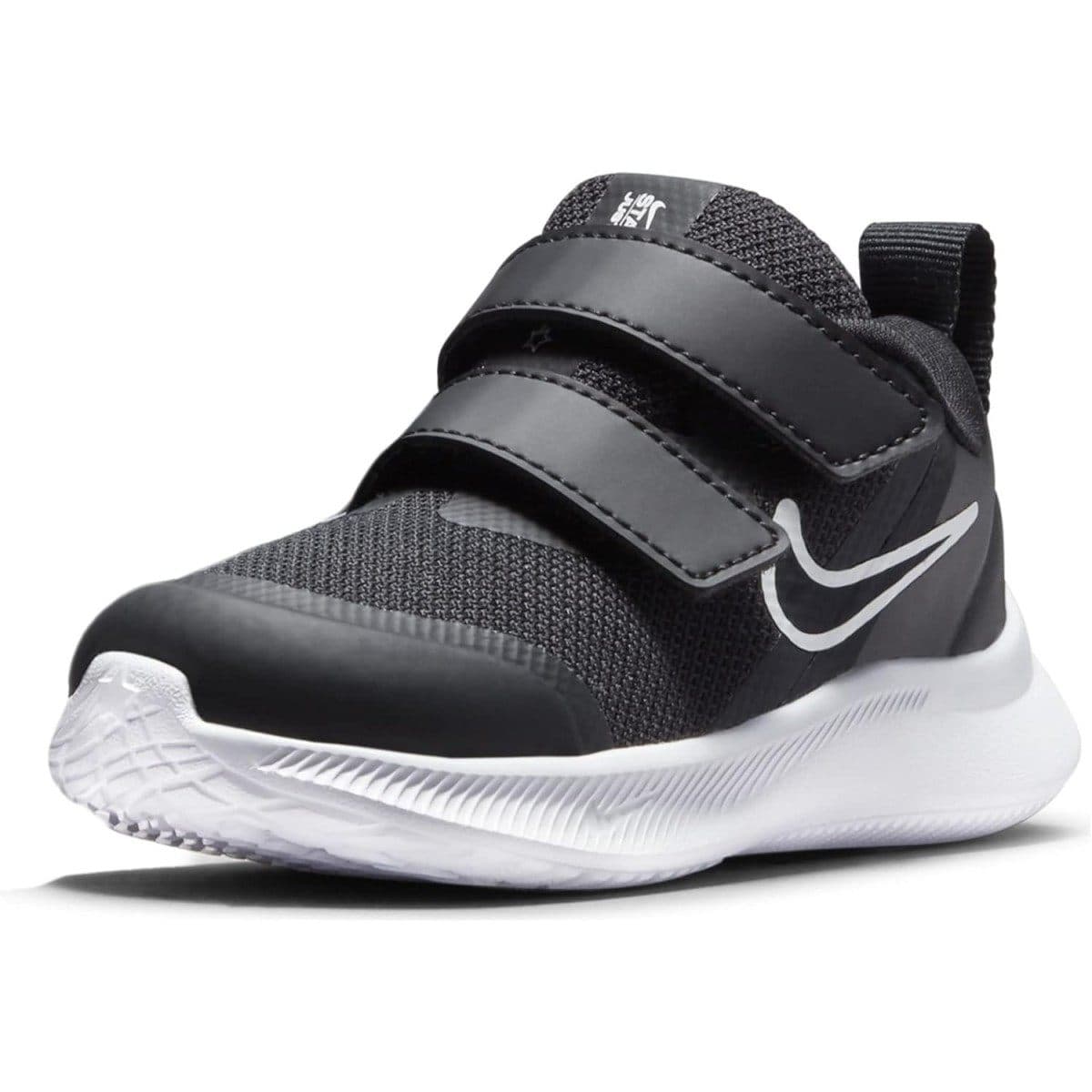 Nike star runner 3 (TDV) black&white | 22 — view 2