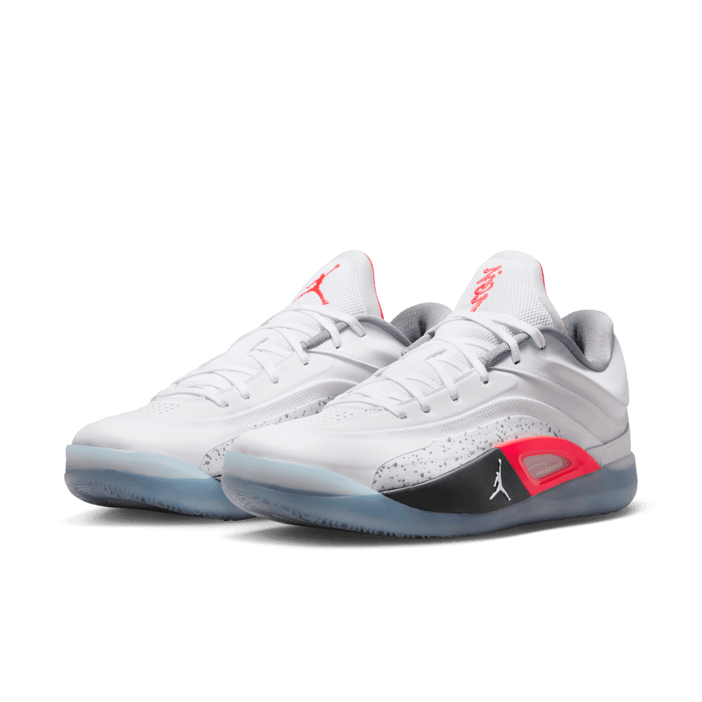 Jordan M FB1802 103 Zion 4 WHITE.ORANGE.BLACK | 42