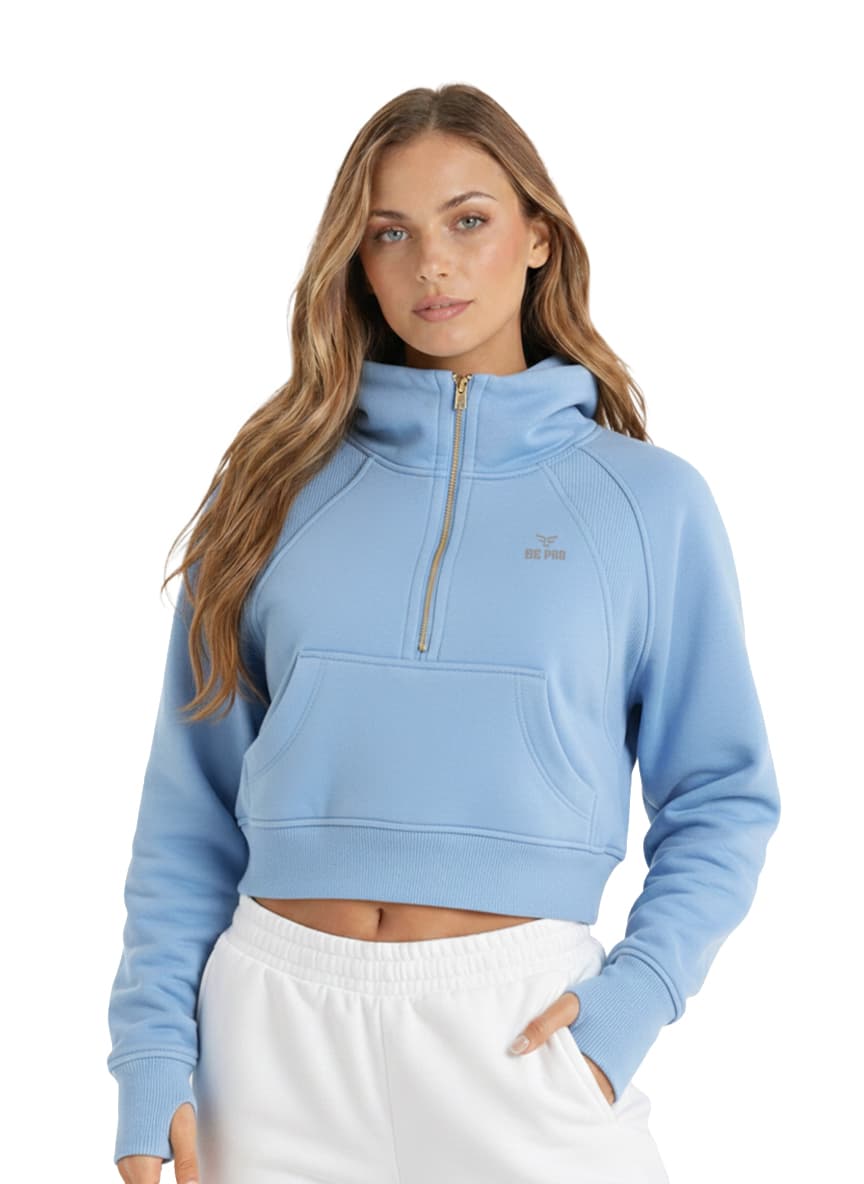 Sweatshirt W D25131 BLUE ,S