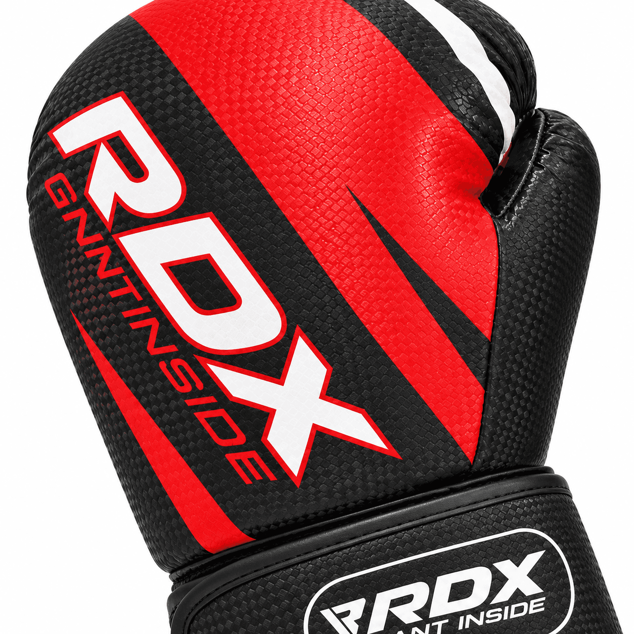 Boxing Gloves RDX Giant Inside  Black&Red | 10OZ — view 2