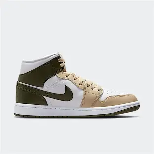 Jordan W BQ6472 120 1 Mid ARMY.BEIGE.WHITE | 38.5