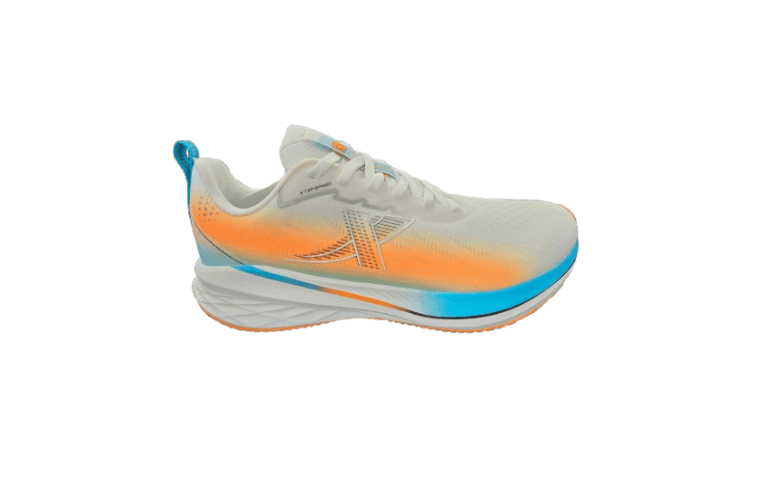 Xtep Running Shoes M 057-8 WhiteOrangeBlue | 42