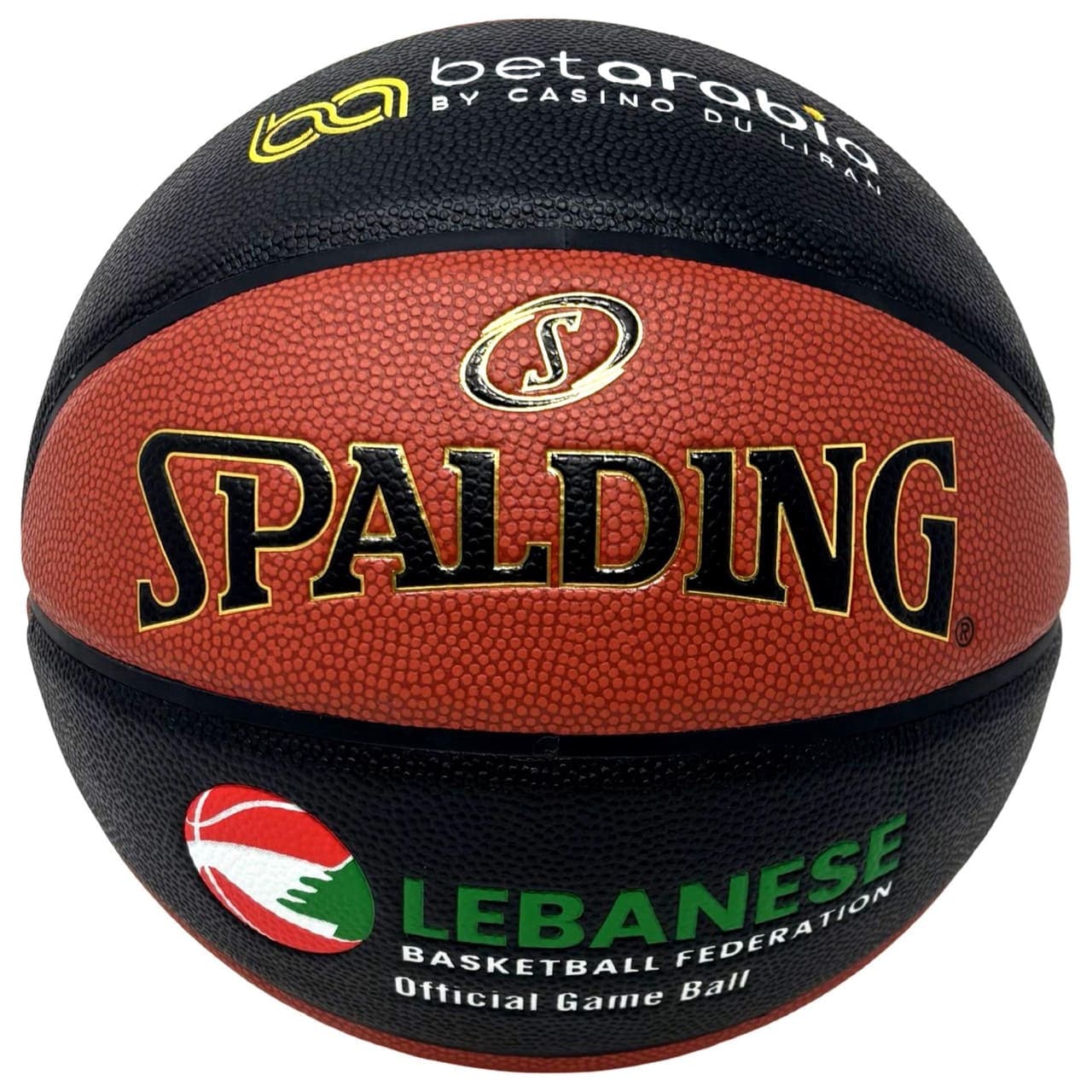 Spalding Basketball FLB FIBA Approved Level 1 Brick&Black Size 7