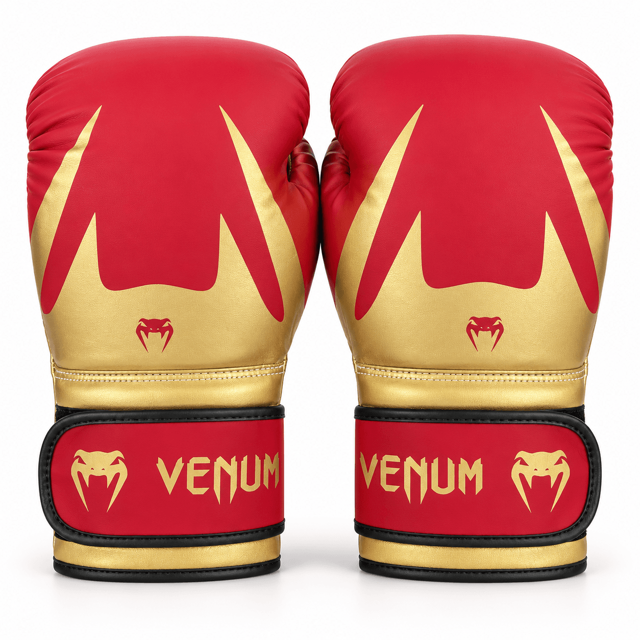 Venum Classic Boxing Gloves Red&Gold 14OZ